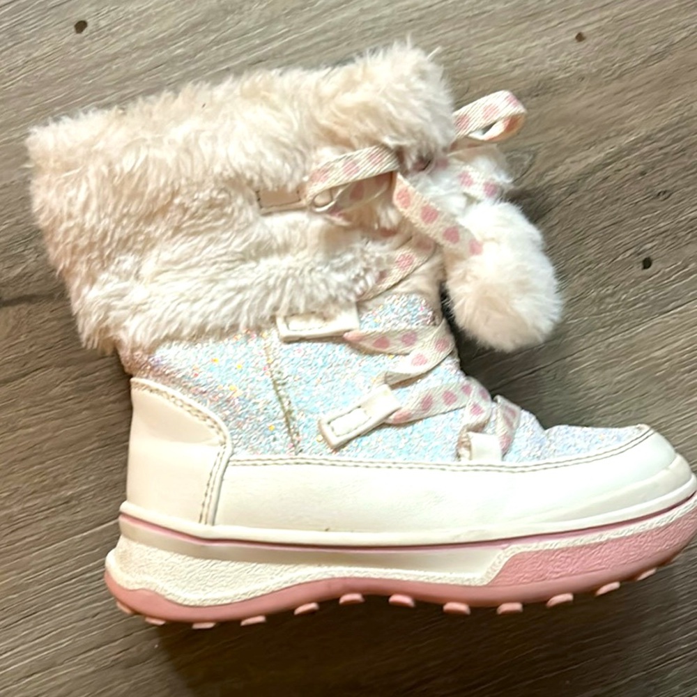 Sparkly winter boots